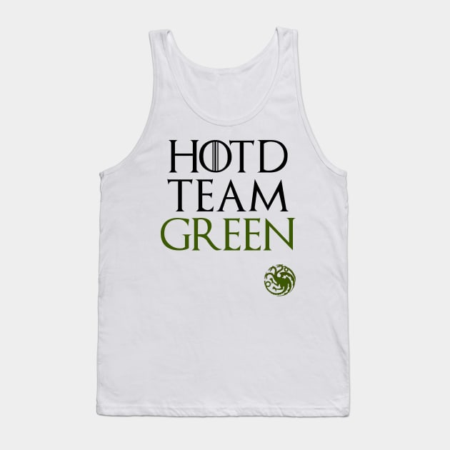 HOTD Team Green Tank Top by PSdesigns